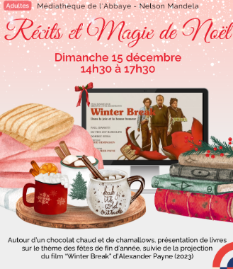 Récits et Magie de Noël à la Médiathèque