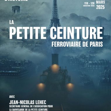 Conférence  » La Petite Ceinture ferroviaire de Paris « 