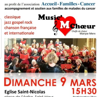 Concert au profit de l’Association Accueil-Familles-Cancer