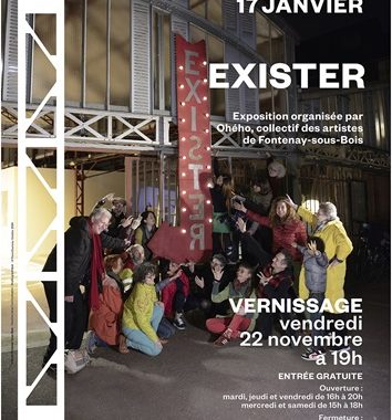 Exposition-Evènement EXISTER à la Halle Roublot