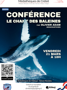 Océans – Conférence : Le chant des baleines