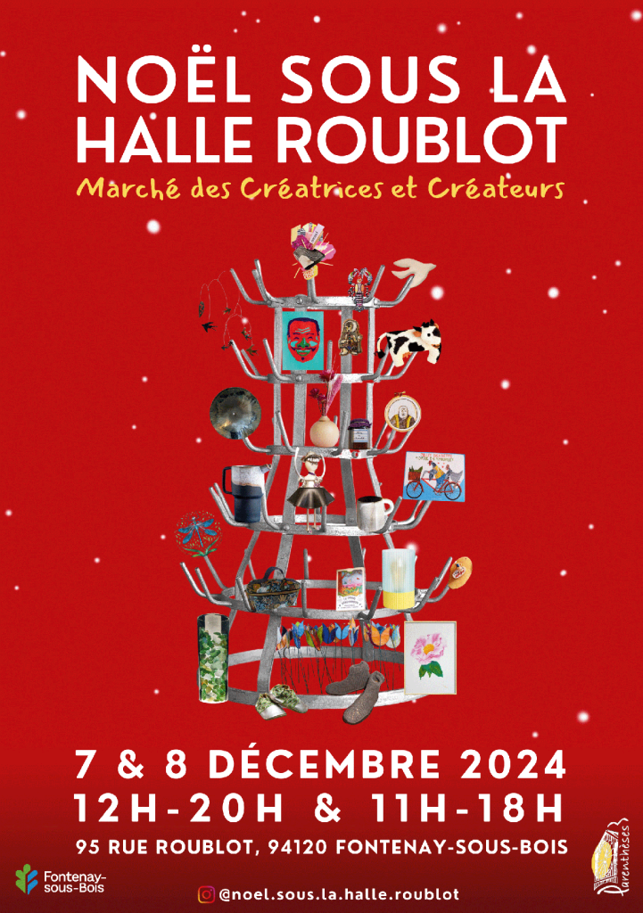 Marché de Noël sous la Halle Roublot Du 7 au 8 déc 2024