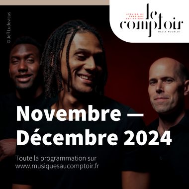 Concerts de Novembre-Décembre et Festival Africolor au Comptoir