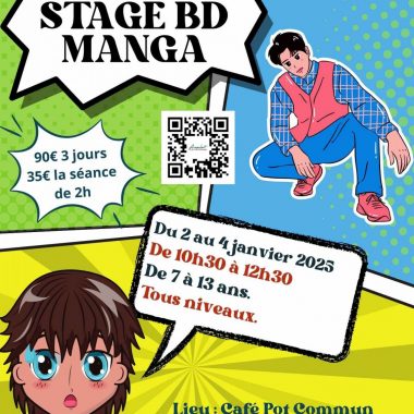 Stage de dessin : Bande-Dessinée Manga