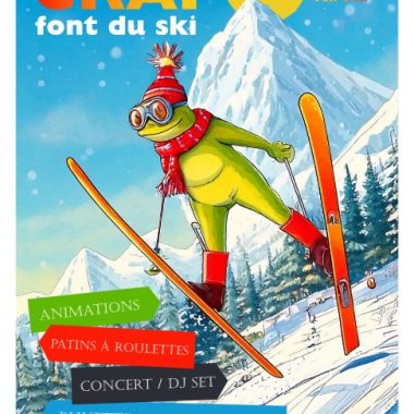 Les Crapo font du ski