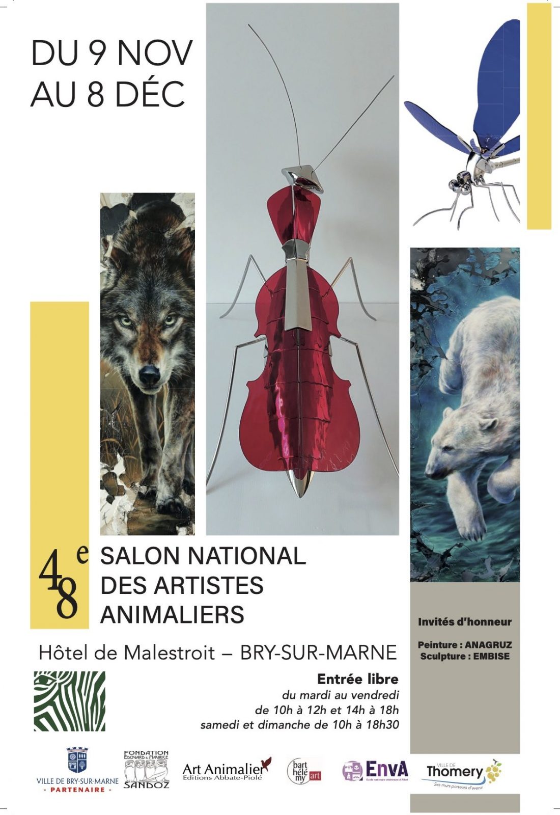 Salon National des Artistes Animaliers Du 9 nov au 8 déc 2024