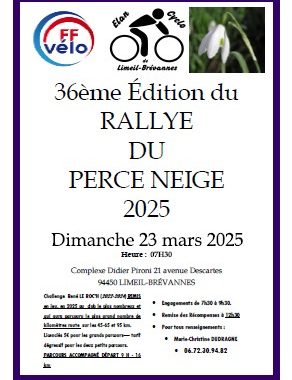 Rallye Cyclo du Perce Neige