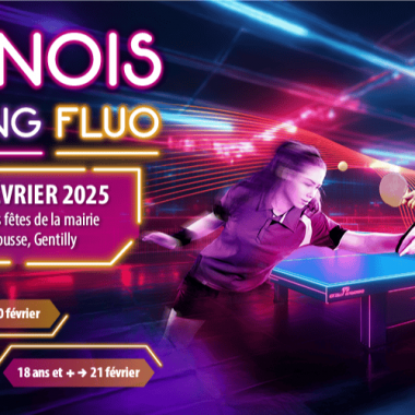 Tournois Ping-pong fluo