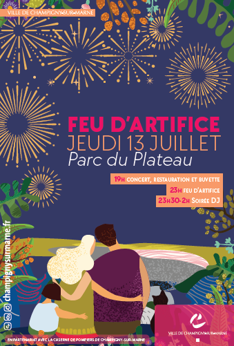 Feux d'artifice et bals populaires les 13 et 14 juillet en Val-de-Marne
