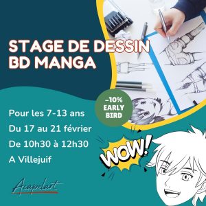 Stage de dessin : Bande-Dessinée Manga