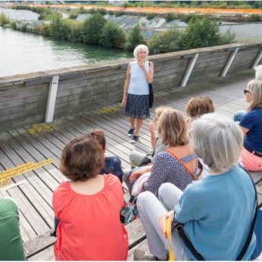 Visite guidée du parcours « Voyage en Industries » avec Emmanuelle Dupuy